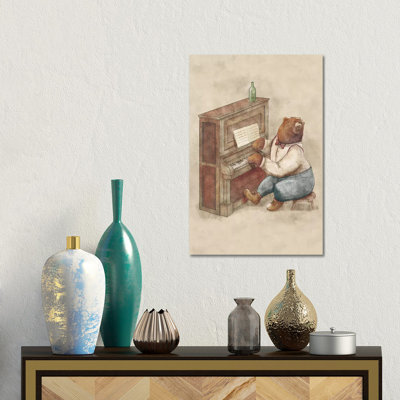The Pianist by Mike Koubou - Gallery-Wrapped Canvas Giclée on Canvas