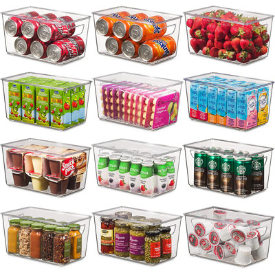Caydan Set of 12 Fridge Bin