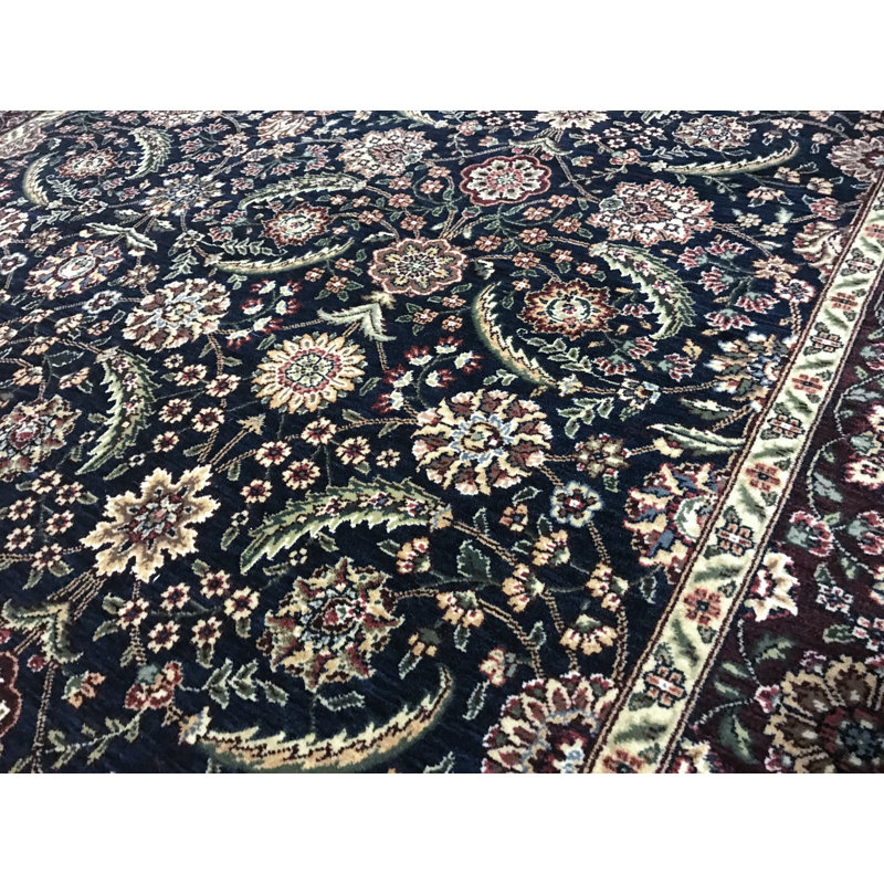 Hand-Knotted High-Quality Brown Area Rug