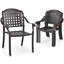 Altariq Stackable Outdoor Patio Dining Armchair