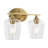 Dejon Iron/Seeded Glass Cottage Rustic LED Vanity Light-1821739452-1835372182