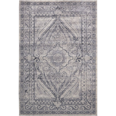 Tapis oriental gris Parrado