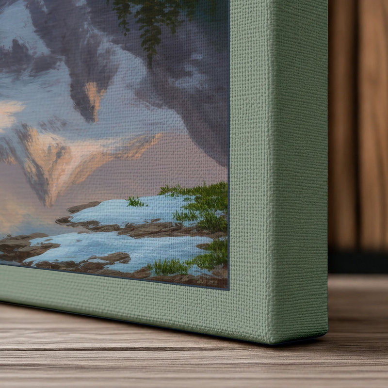 Print, 18x12 - 45.7 x 30.5 cm, Sage Border