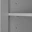 Armoire de rangement avec deux portes pour salle de bain, bureau, tablette réglable, panneau de fibres à densité moyenne-901731078-901731074