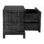 Musashi 2 Drawer, Large, Black Walnut