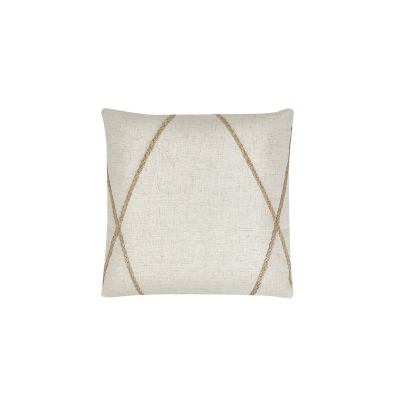 Wold Geometric Square Cushion