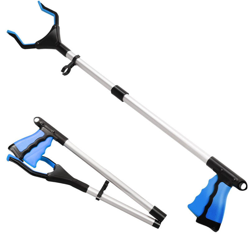 Carrena Push Brooms, Blue