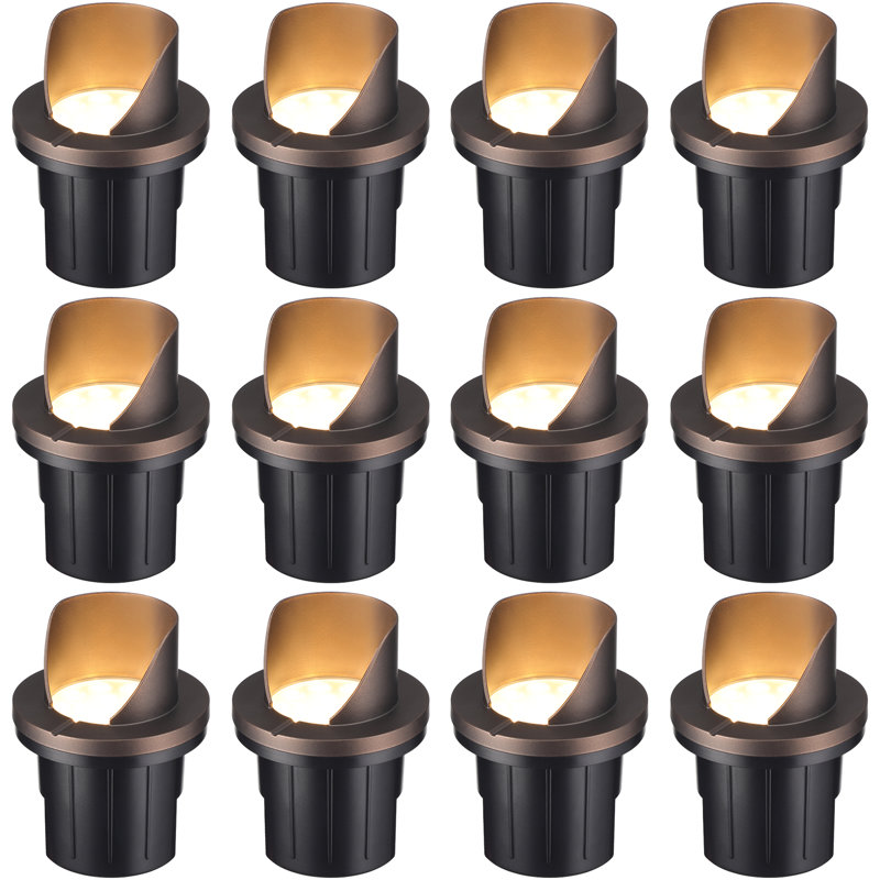  Integrated LED Aluminium Well Light, Oil Rubbed Bronze