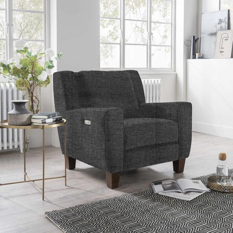 110 Cm Wide Electric Club Recliner, Lovely Armour