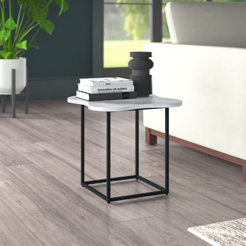 Aribel Stone Top End Table