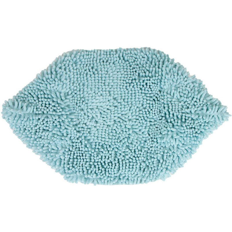 Chatière en microfibre Perro & Gato, Turquoise, H 24 po x l 14 po x P 0,5 po