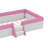 Twin-Sized Daybed Frame, Upholstered With Fence And Integrated Stairs-537569720-537569668