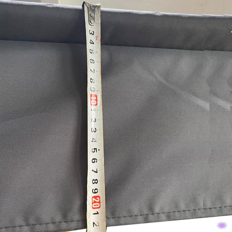 Toile de remplacement pour auvent pour terrasse d'extérieur, Gris