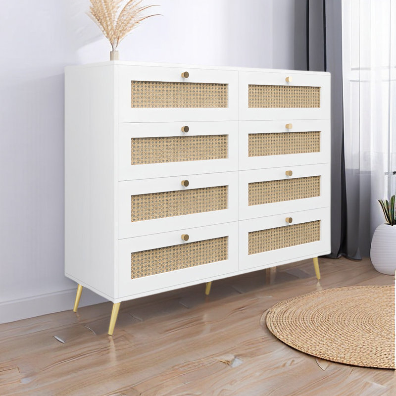 Commode 8 tiroirs Dyllan