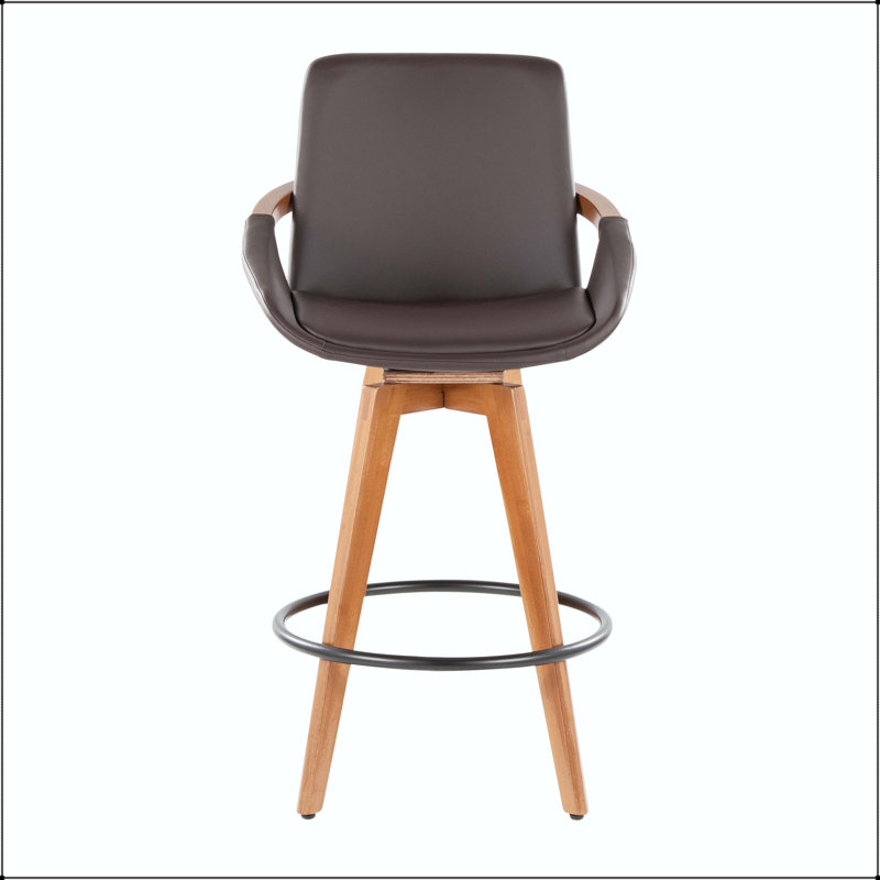 Tabouret tournant 25,5, Brun