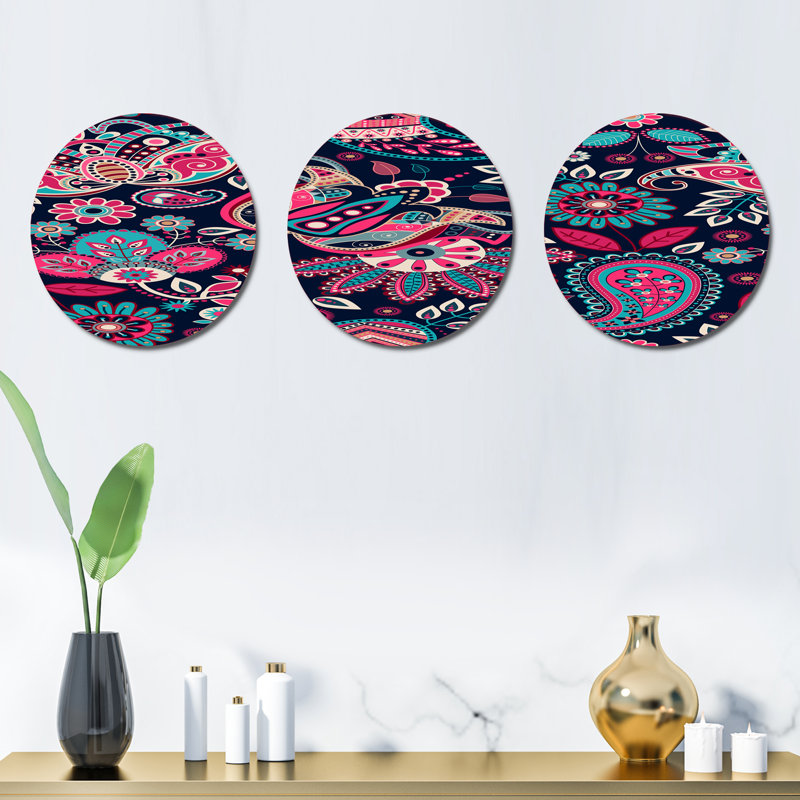 Plants & Flowers Wall Decor on Metal