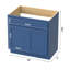 Base de meuble-lavabo simple Hibbitts 36 po seulement-833558848