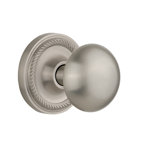 New York Interior Mortise Door Knob with Rope Rosette