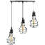 Bednar 3 - Light Black Kitchen Island Pendant