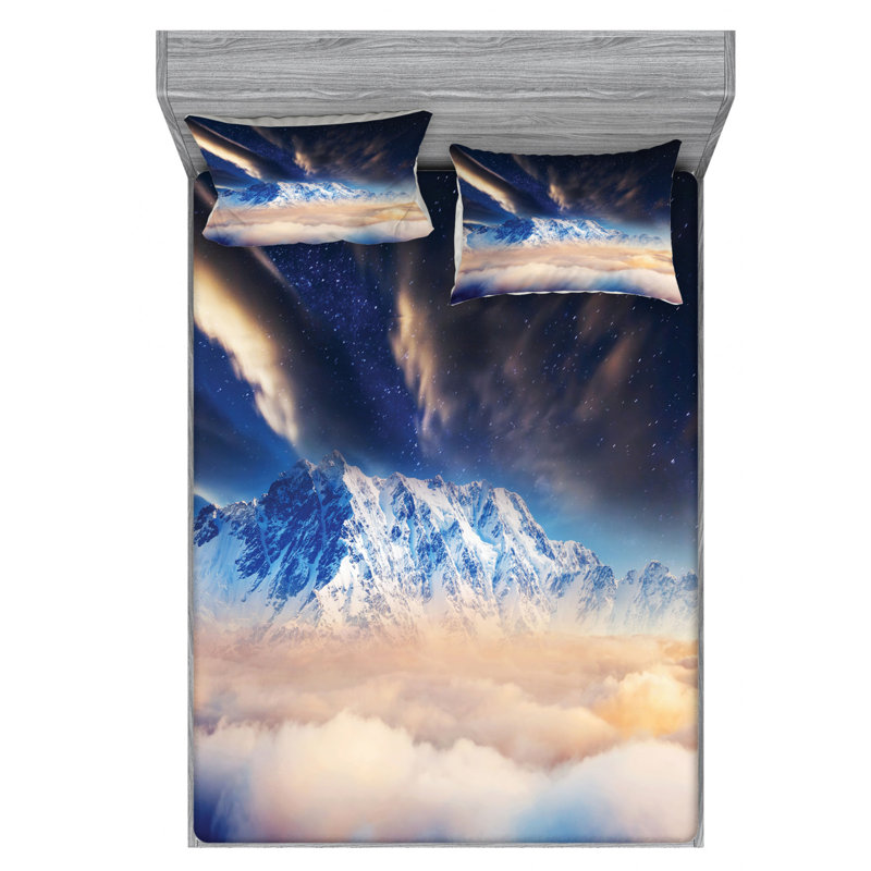 Microfiber Sheet Set, Full Sheet Set with Fitted Sheet
