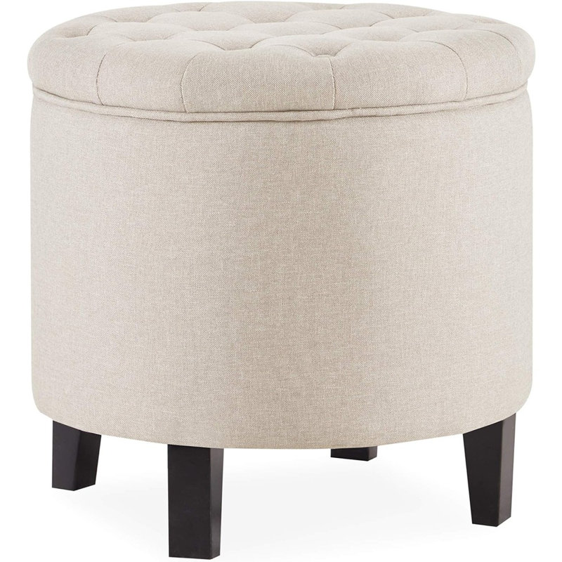 Repose-pieds Kallenbach, Foncé, Beige