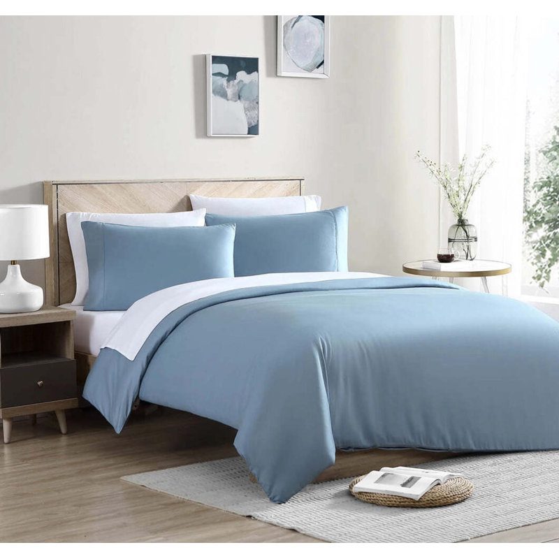 Natural Premium Duvet Cover, King Duvet Cover, Clay