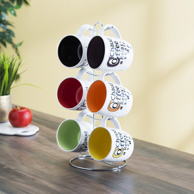 Ensemble de 6 tasses à café 