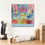  «Global Travel 4» par Farida Zaman, art mural sur toile, 18 po x 18 po-1057221679