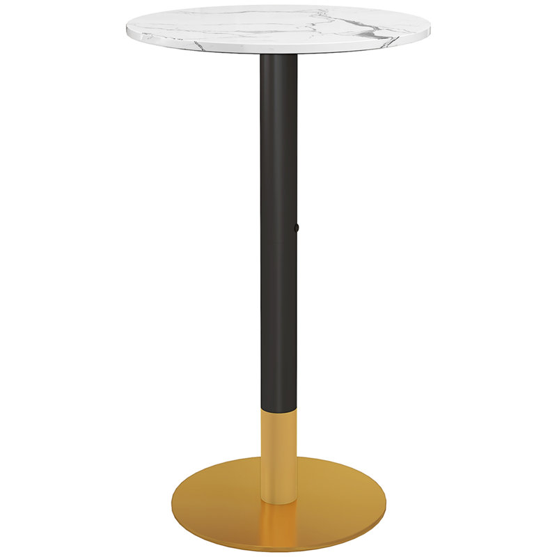 Table de bar Natalei, Blanc