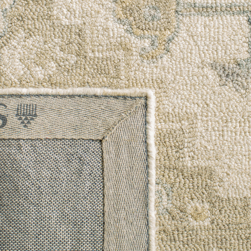 Barden Hand Tufted Oriental Area Rug, Rectangle 3' x 5'