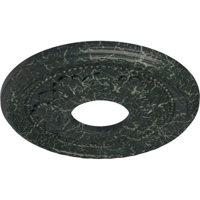 Médaillon de plafond H 12,13 po x l 12,13 po x P 1 po Palmetto