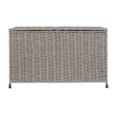 Paper Rope, Wire Frame Blanket Chest