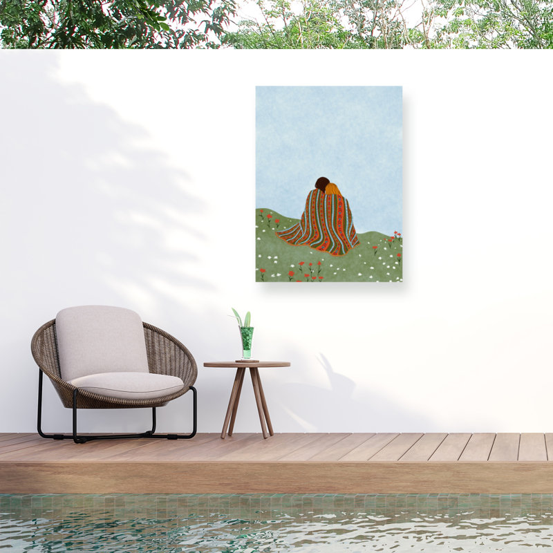Ceyda Alasar Friends Outdoor  Canvas, H 14 po x l 19 po
