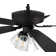 Pro Plus 104 Clear 4 Light Kit 52'' Ceiling Fan with Light Kit