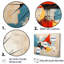 «Geometric Colorful Atmosphere I», formes abstraites sur toile-1160357178-1160357174