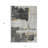 3' X 5' Gray And Tan Abstract Washable Indoor Outdoor Area Rug