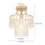Lustre en cristal 2 lumières Zayley