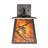 7" Wide Whispering Pines Wall Sconce
