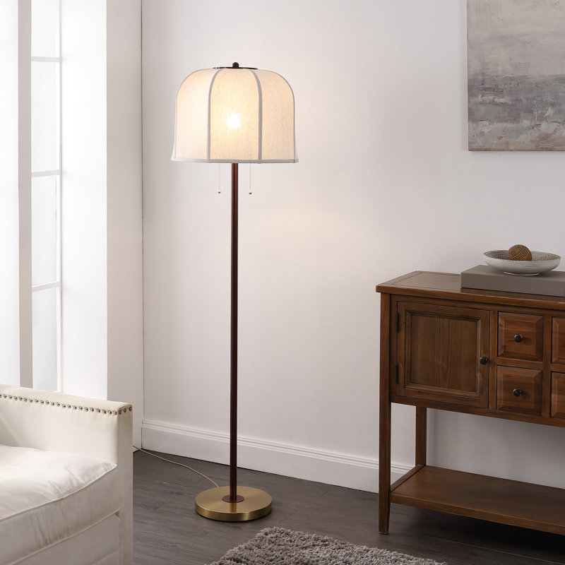 Lampe sur pied en coton 63,75 "Masey
