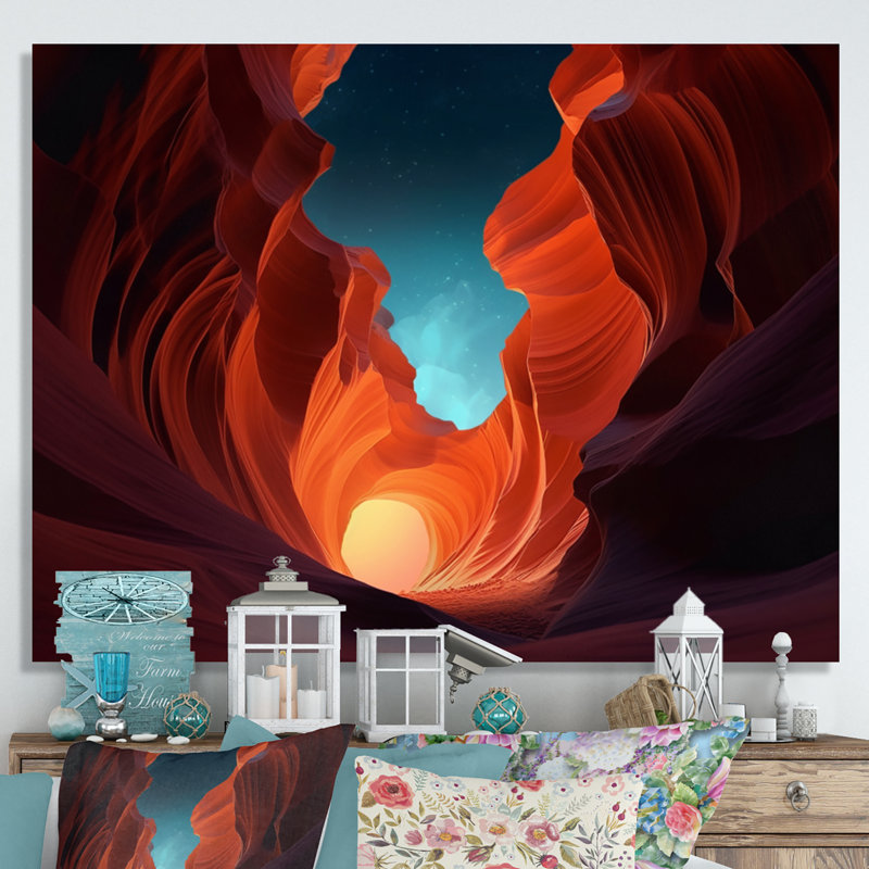 Magical Lower Canyon II sur impression sur toile, H 24 po x l 32 po x P 1 po, Toile tendue