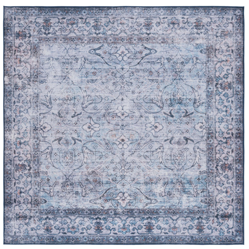 Tapis tissé à la machine Ziebarth Tucson, Carré 6 pi