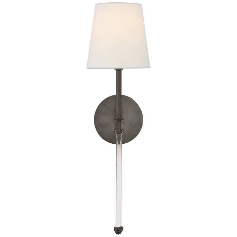 Suzanne Kasler Camille Sconce, Bronze, Fabric