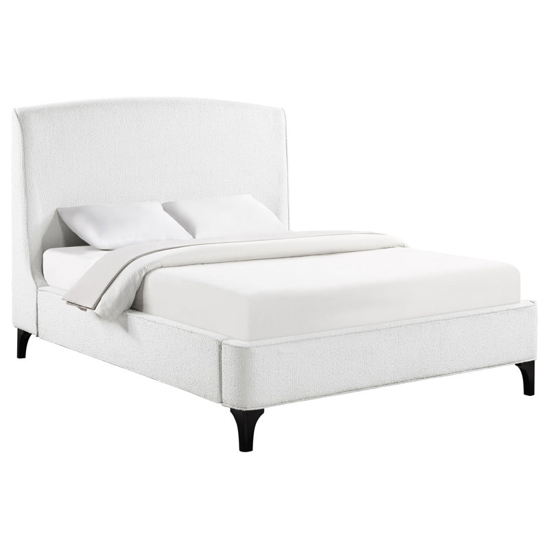 Theodore Snow Upholstered Easternwingback Bed