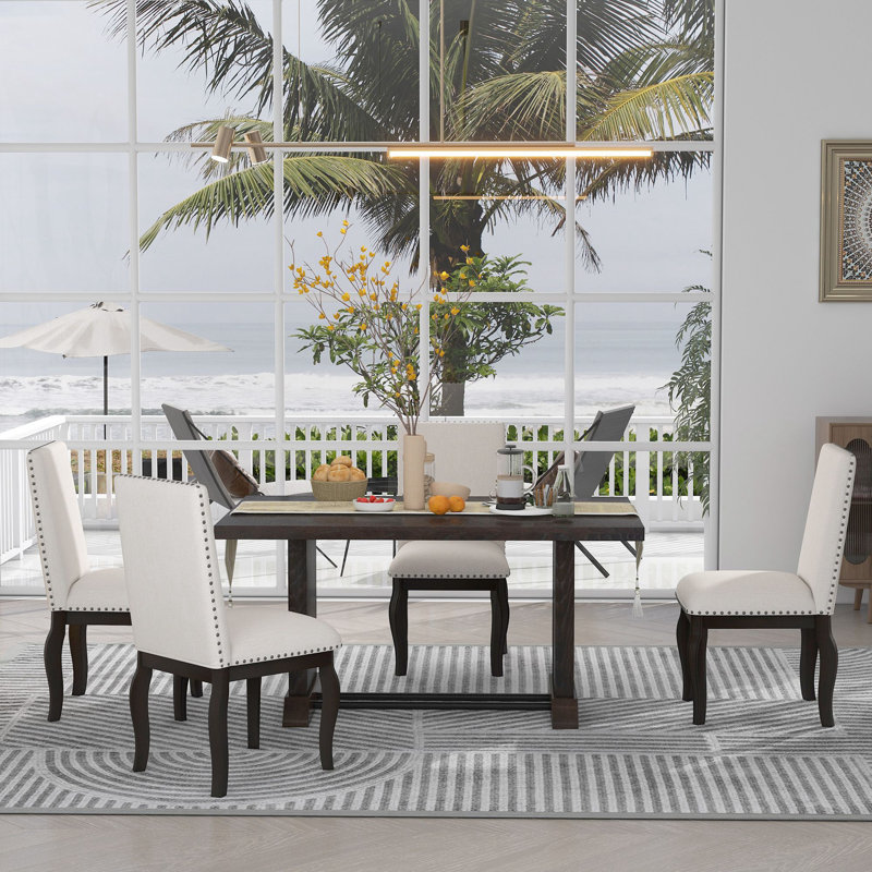 Ensemble repas pour 4 personnes Sau, Espresso, Espresso, Espresso / ivoire