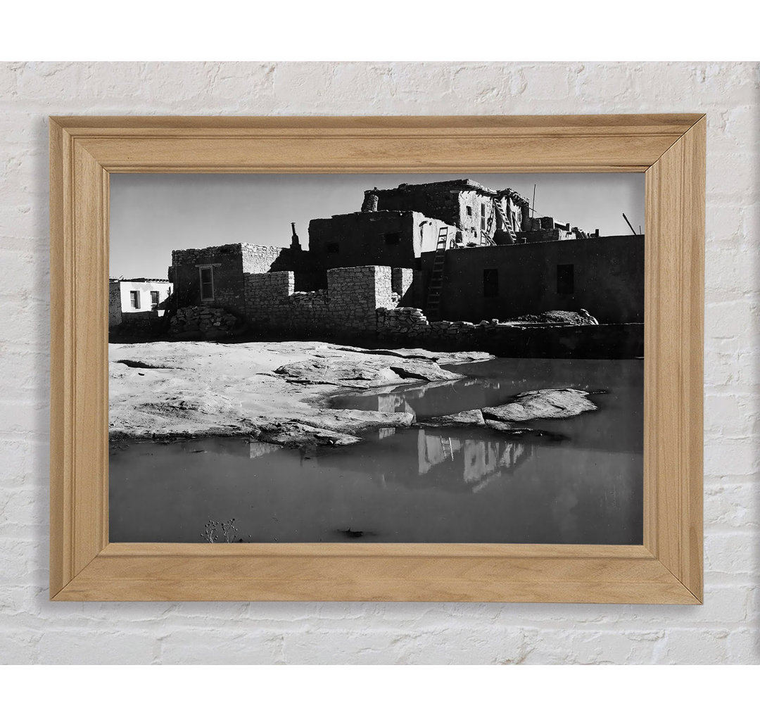 Ansel Adams Acoma Pueblo 3 - Druck