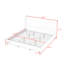 Upholstered Platform Bed with Headboard-1071911696
