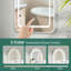 Aishwarya 51cm Wx 80cm H x 11.5cm D Arched Bathroom Medicine Cabinet with LED Mirror-1255608040
