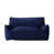 Velours bleu uni sélectionné
