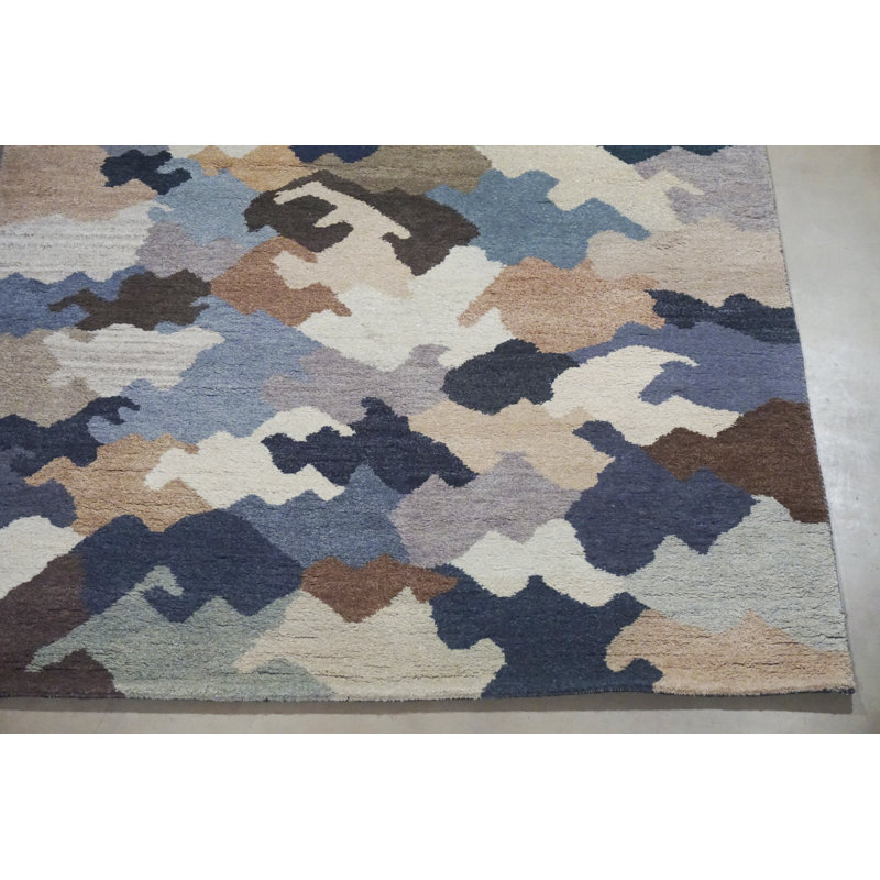 Tapis moderne camouflage 6 x 10