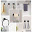 Ensemble d'accessoires de quincaillerie pour salle de bain 14 pièces